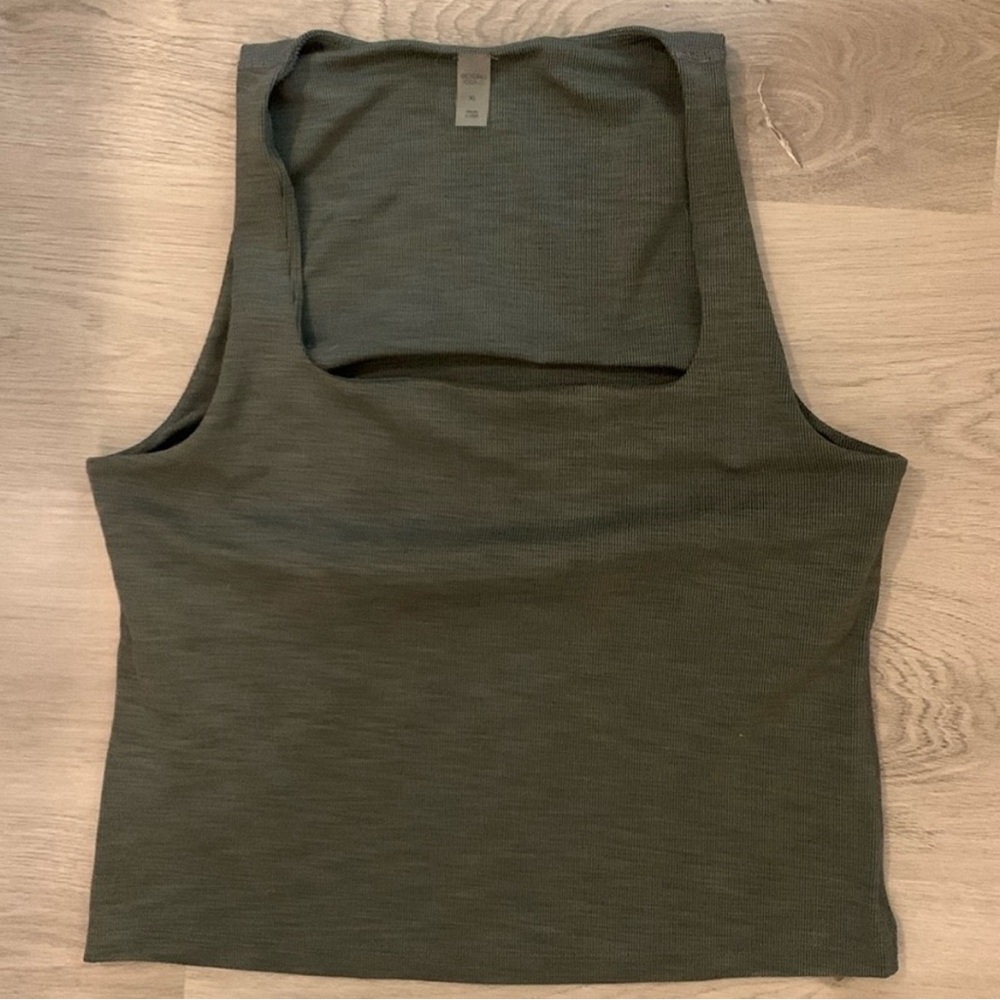 Beyond Yoga Olive Green Tank Top